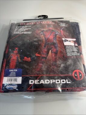 Deadpool Adult Men's Costume - Red and Black